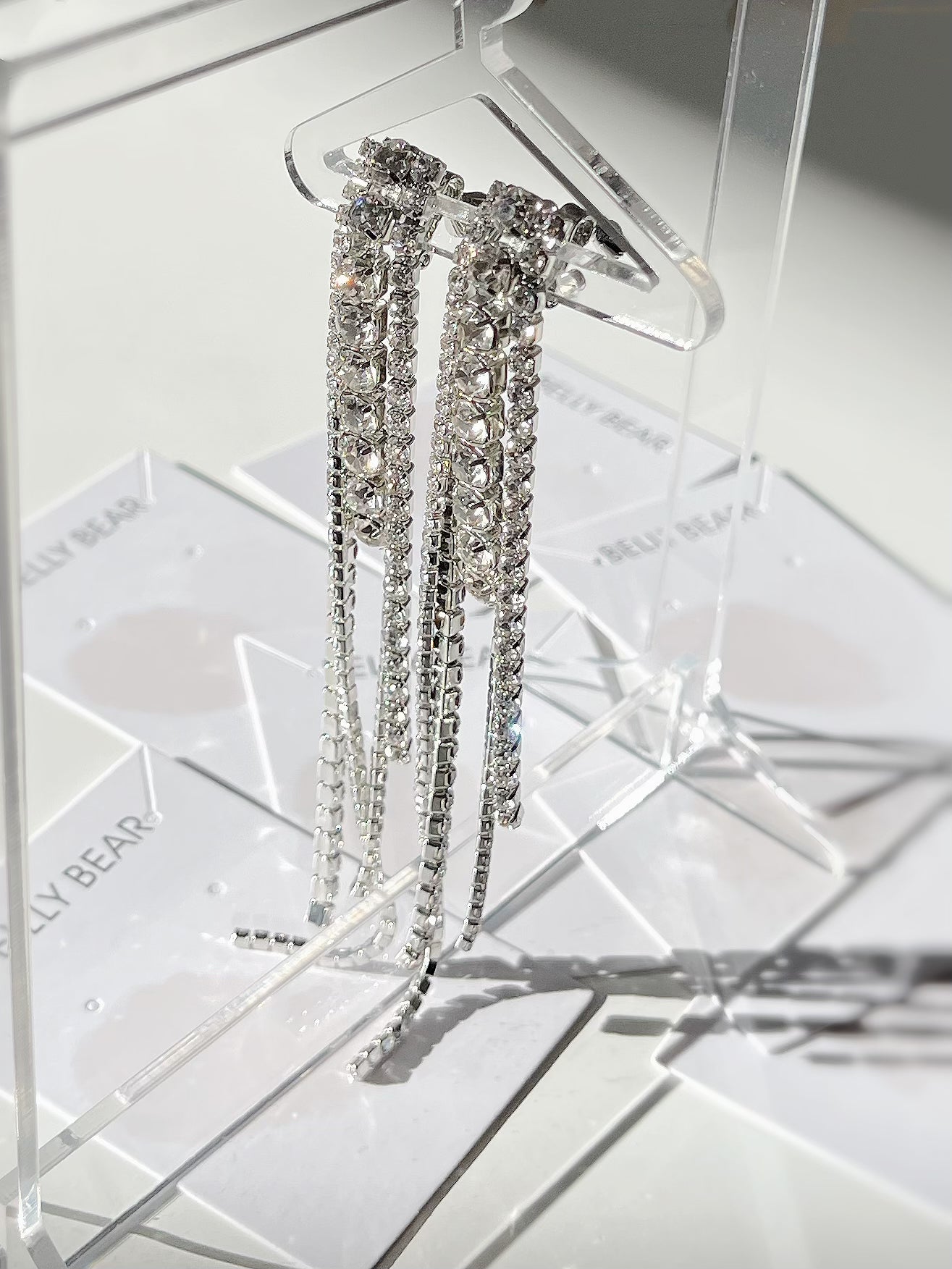 . Handmade clip-on earrings for women.