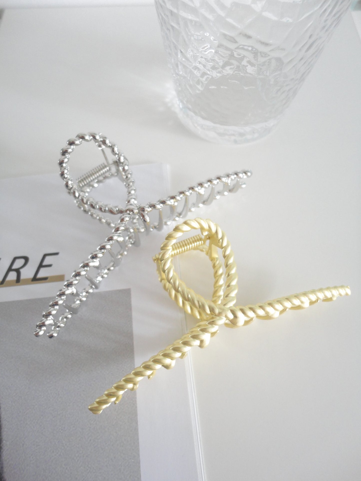 . Handmade clip-on earrings for women.