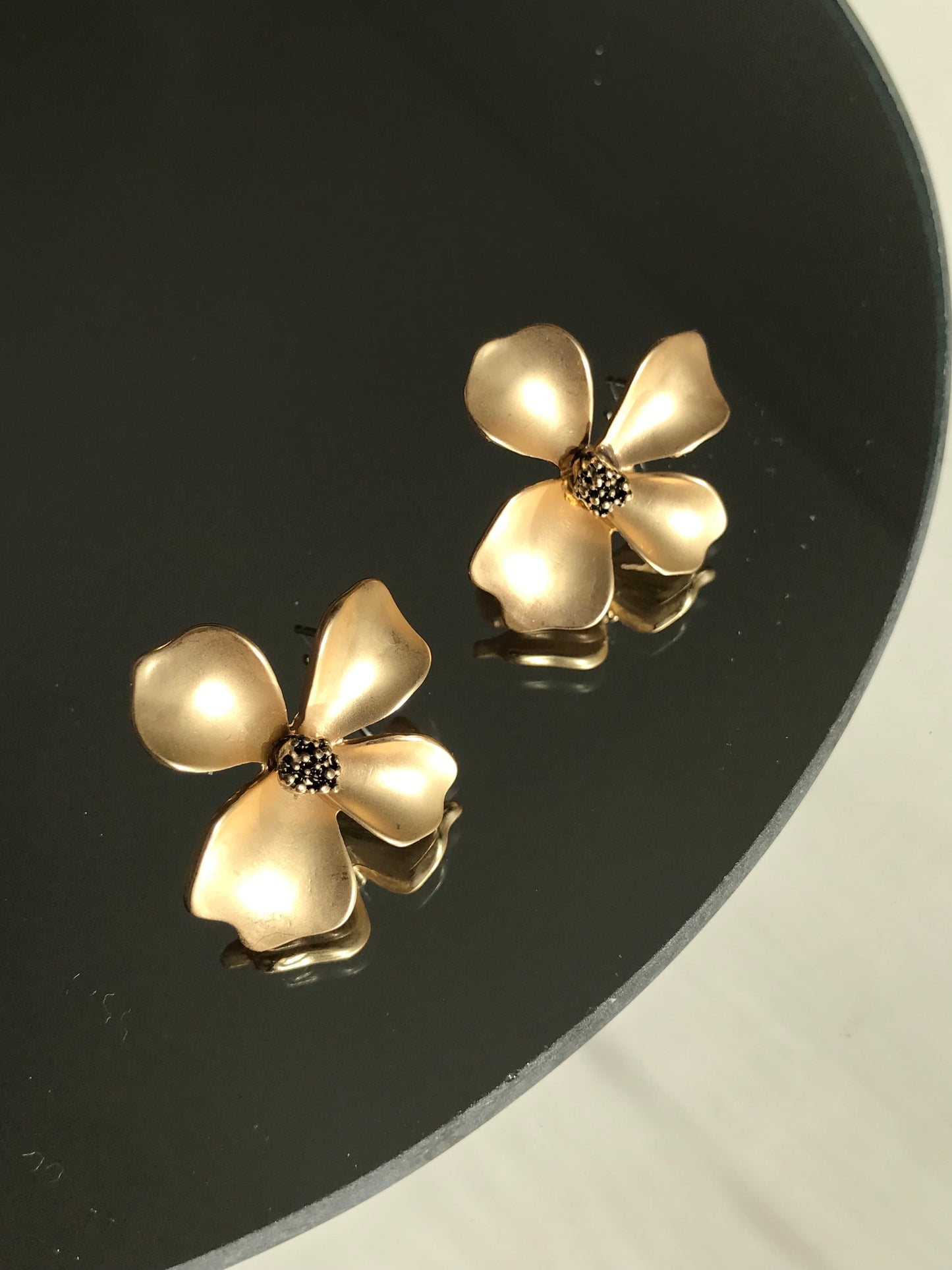 . Handmade clip-on earrings for women.