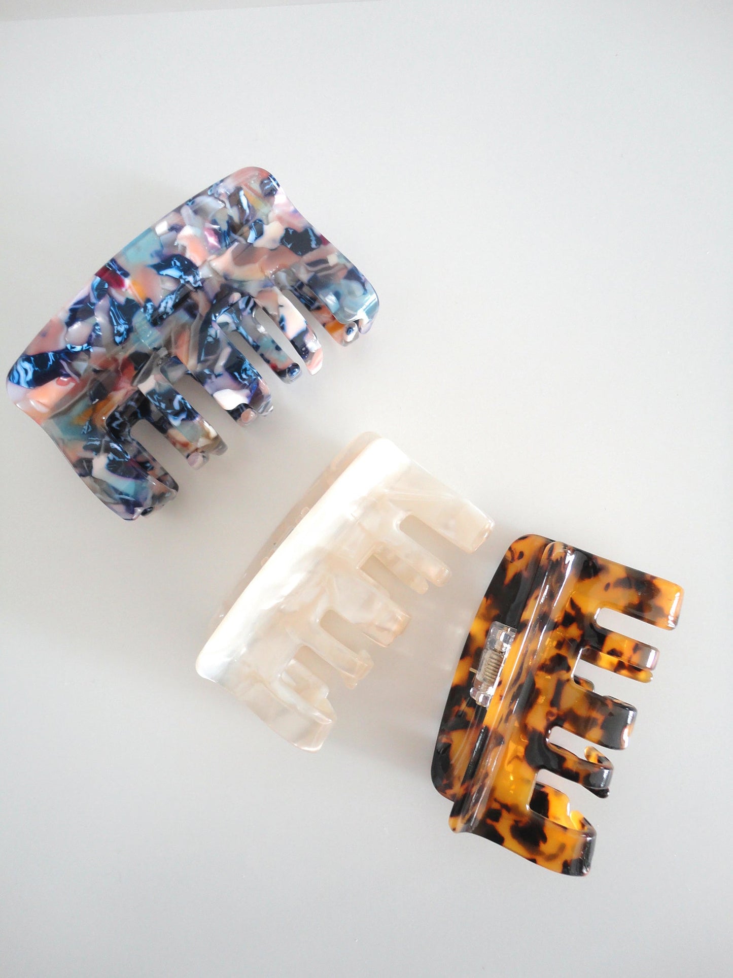 . Handmade clip-on earrings for women.