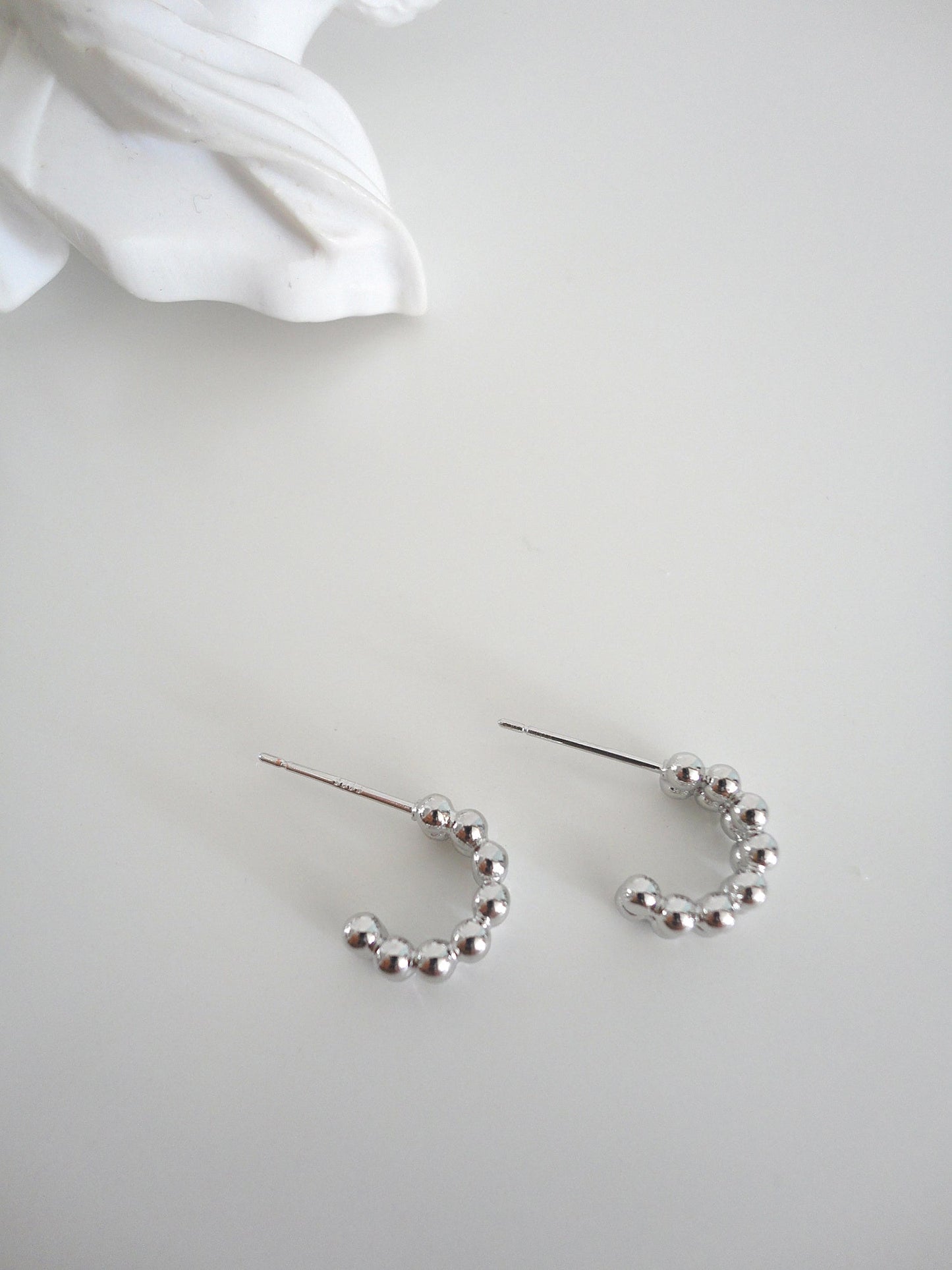 . Handmade clip-on earrings for women.