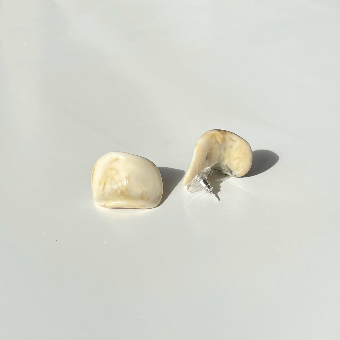 . Handmade clip-on earrings for women.