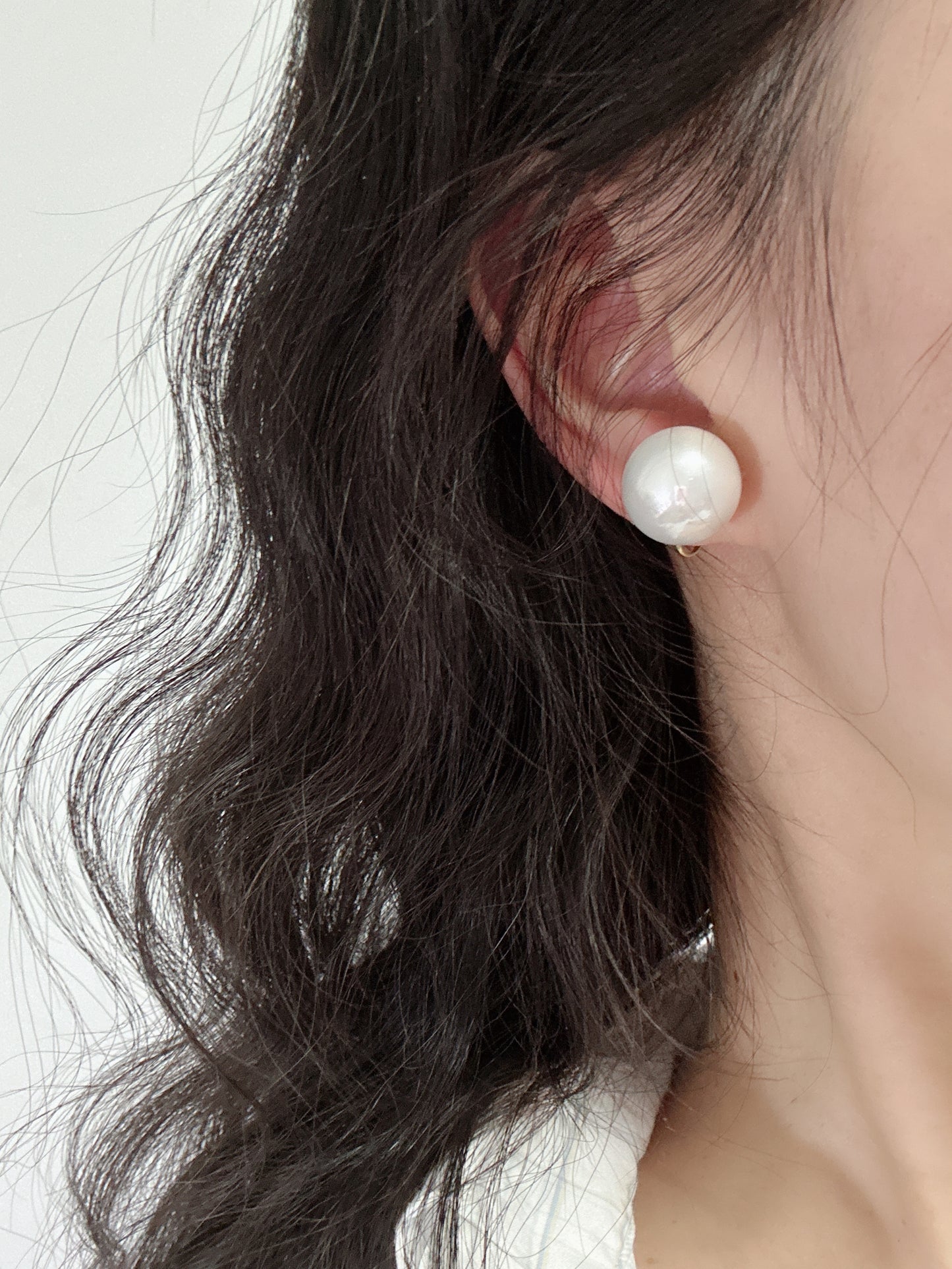 . Handmade clip-on earrings for women.