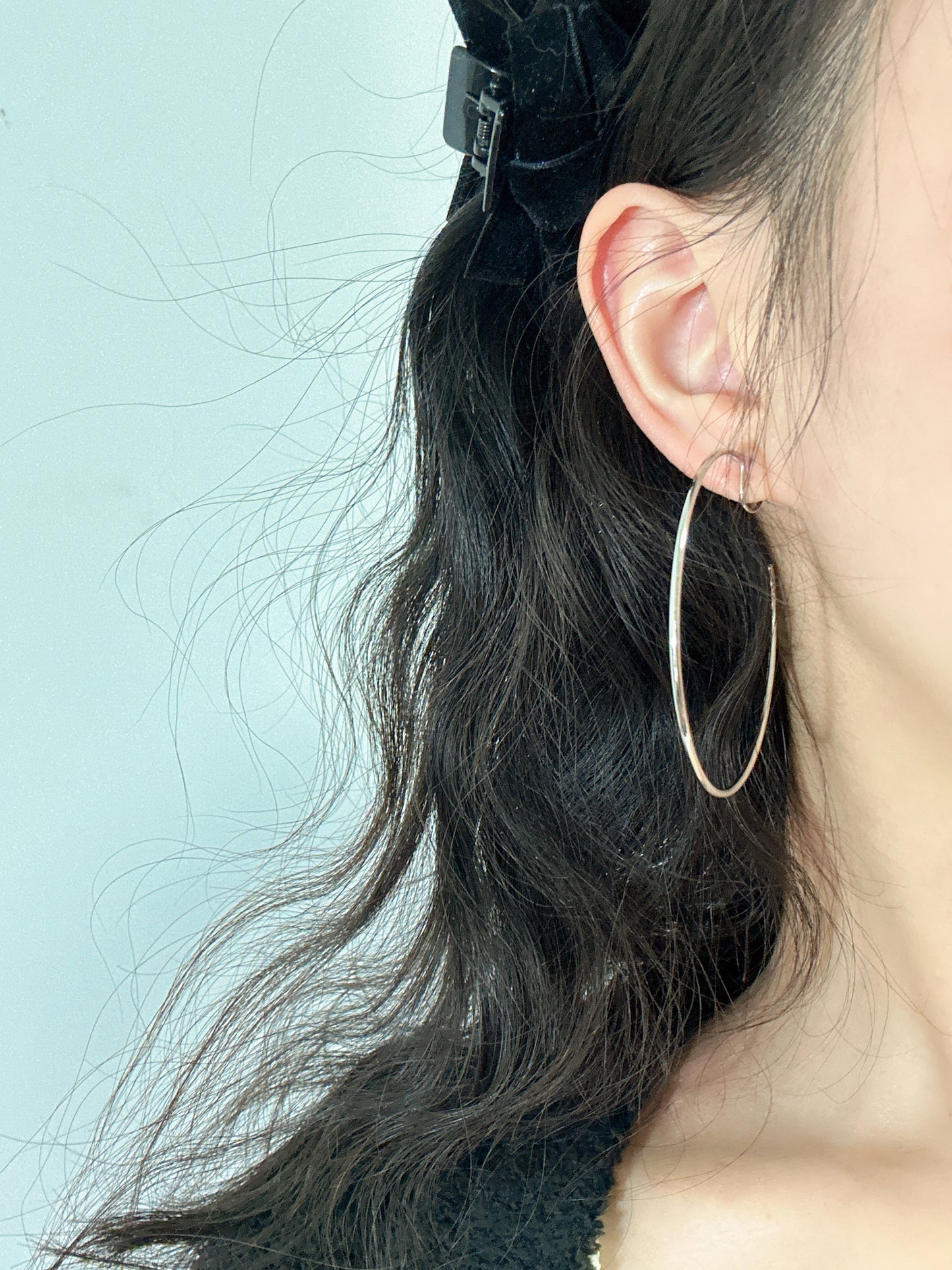 . Handmade clip-on earrings for women.