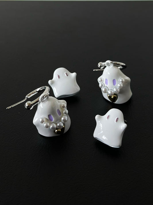 Little Ghost Stud Earrings