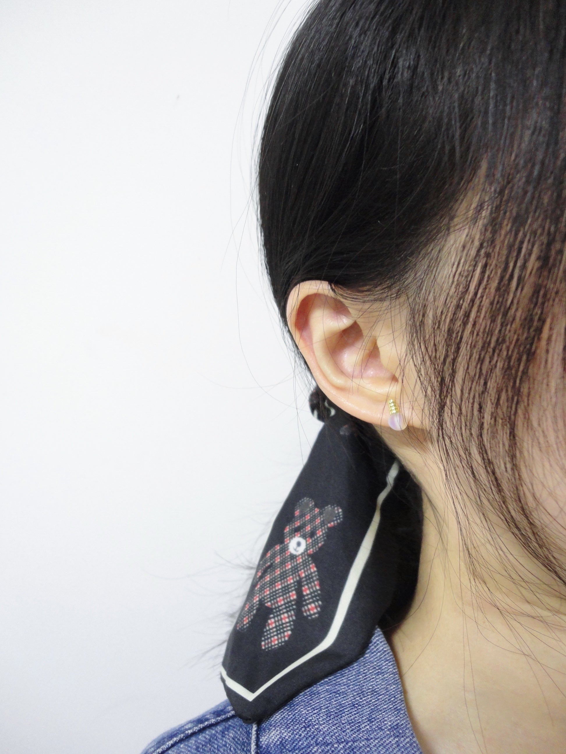 . Handmade clip-on earrings for women.